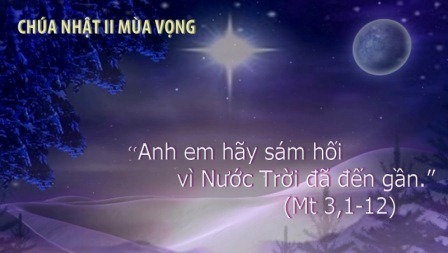 Suy Niệm Chúa Nhật II Mùa Vọng Năm A (Mt 3,1-12)