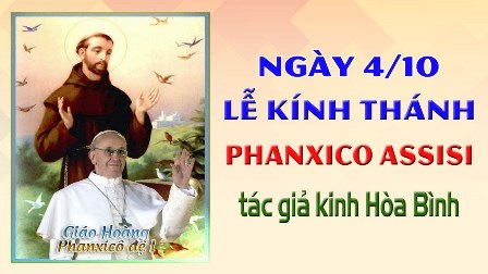 Ngày 04.10: Thánh Phanxicô Assisi