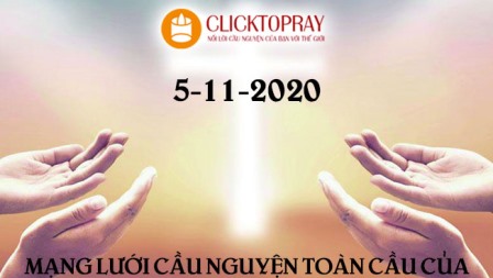 Tông Đồ Cầu Nguyện, Ngày 05.11.2020