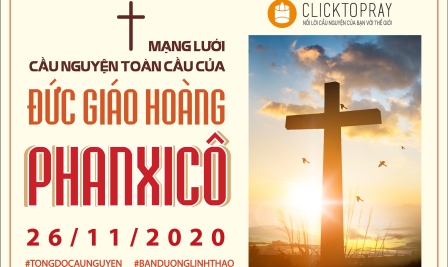 Tông Đồ Cầu Nguyện, Ngày 26-11-2020