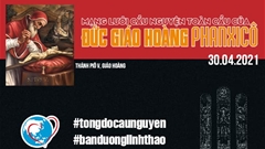 Tông Đồ Cầu Nguyện, Ngày 30/04/2021