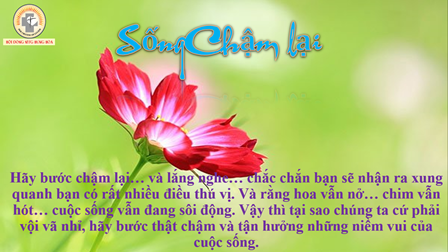 Sống Chậm Lại