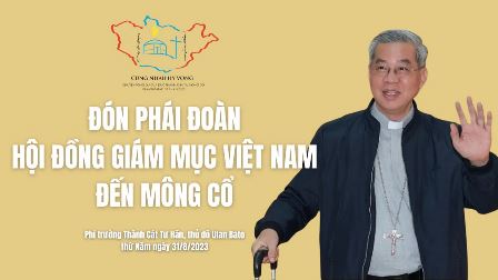 Đón Phái Đoàn Hội Đồng Giám Mục Việt Nam Đến Mông Cổ