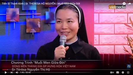 Phỏng Vấn Sr Têrêxa Nguyễn Thị Hộ - Tiến Sĩ Kinh Thánh, Thuộc Hội Dòng Mến Thánh Giá Hưng Hoá