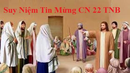 Suy Niệm Tin Mừng Chúa Nhật 22 TNB