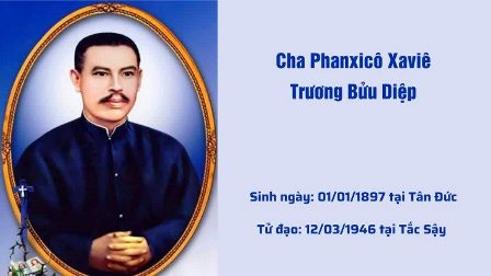 Cha Phanxicô Xaviê Trương Bửu Diệp Sẽ Được Phong Chân Phước