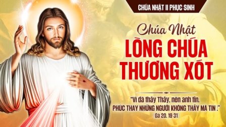 Suy Niệm Tin Mừng Chúa Nhật II Phục Sinh- Kính Lòng Thương Xót Của Thiên Chúa (Ga 20,19-23)