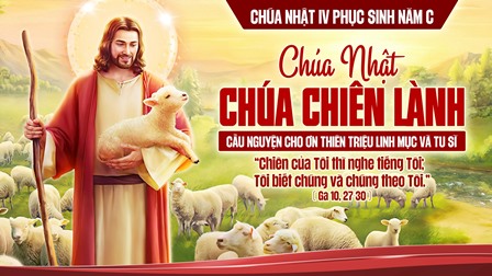 Suy Niệm Tin Mừng Chúa Nhật IV Phục Sinh Năm C- Lễ Chúa Chiên Lành (Ga 10,27-30)