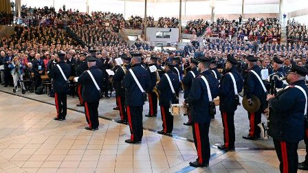 Hơn 200 Quân Nhân Được Rửa Tội Tại Đền Thánh Đức Mẹ Lộ Đức