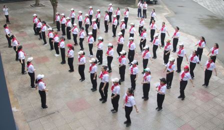 Khai mạc khóa huấn luyện Trợ Úy Thiếu Nhi Thánh Thể cho khối Học viện Hội dòng Mến Thánh Giá Hưng Hóa - Stêphanô 4