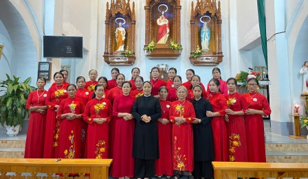 Nghi Thức Gia Nhập, Cam Kết Tạm,  và Cam Kết Vĩnh Viễn Của Anh Chị Em Hiệp Hội Tín Hữu Mến Thánh Giá Giáo Xứ Vĩnh Quang