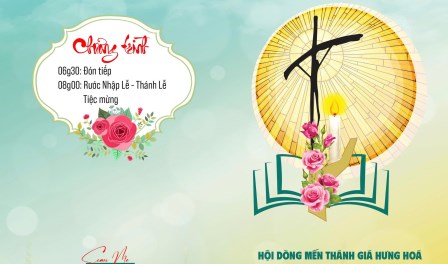 Thiệp mời Hiệp Thông Thánh Lễ Khấn Dòng Năm 2025