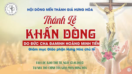 Video Thánh lễ Tuyên Khấn Trọn Đời và Mừng Ngân Khánh Khấn Dòng