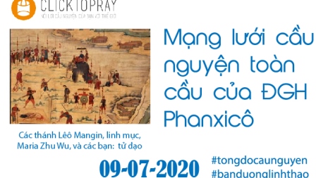 Tông Đồ Cầu Nguyện, Ngày 09-07-2020