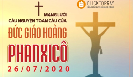 Tông Đồ Cầu Nguyện, Ngày 26-07-2020