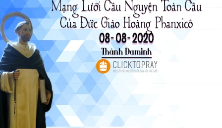 Tông Đồ Cầu Nguyện, Ngày 08-08-2020