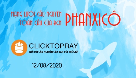 Tông Đồ Cầu Nguyện, Ngày 12-08-2020