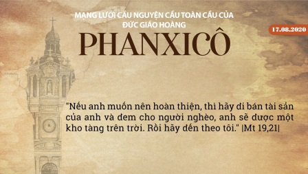 Tông Đồ Cầu Nguyện, Ngày 17.08.2020