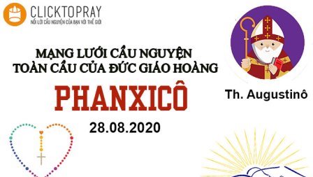 Tông Đồ Cầu Nguyện, Ngày 28.08.2020