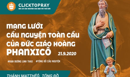 Tông Đồ Cầu Nguyện, Ngày 21-09-2020