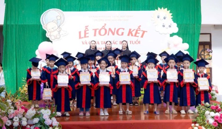 Trường Mầm Non Ánh Sao Tưng Bừng Tổ Chức Lễ Tổng Kết  Năm Học 2024 - 2025