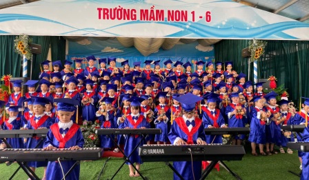 Lễ Bế Giảng Năm Học 2024–2025 Tại Trường Mầm Non 1-6