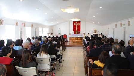 Thánh Lễ Làm Phép Bàn Thờ và Tu Viện Dòng Mến Thánh Giá Hưng Hoá tại Houston
