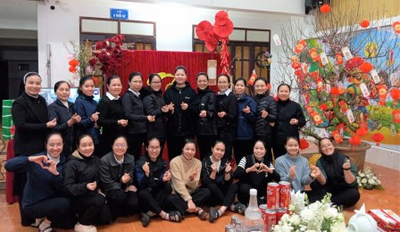 Cộng Đoàn Mến Thánh Giá Mộc Châu Mừng Tất Niên