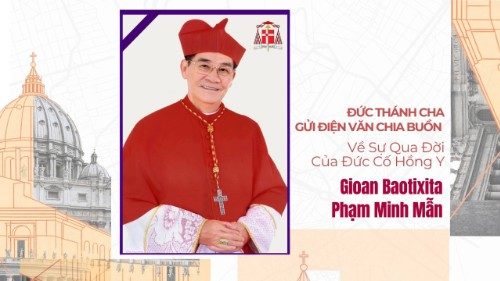 Ngày 26/3 - Đức Thánh Cha gửi điện văn chia buồn về sự qua đời của ĐHY Gioan Baotixita Phạm Minh Mẫn