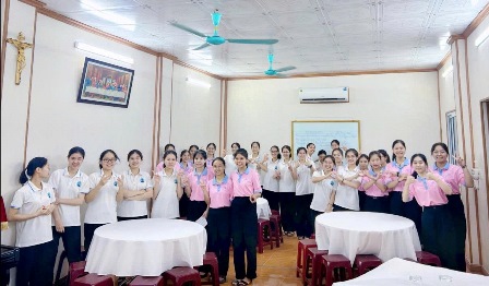 Ứng sinh MTG Hưng Hóa giao lưu với khối Thanh Tuyển MTG Phát Diệm và MTG Hà Nội tại Phùng Khoang