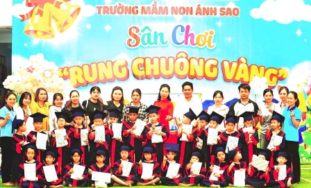 Trường Mầm Non Ánh Sao Tổ Chức Chương Trình “Rung Chuông Vàng” Cho Các Bé Lớp 5 Tuổi