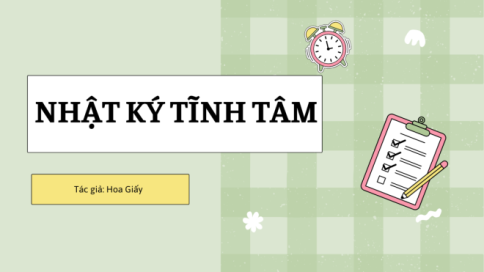 Nhật Ký Tĩnh Tâm